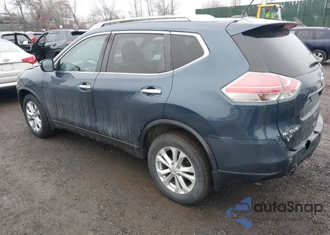 2016 Nissan Rogue Sv z USA, uszkodzony, nr VIN 5N1AT2MV6GC875763